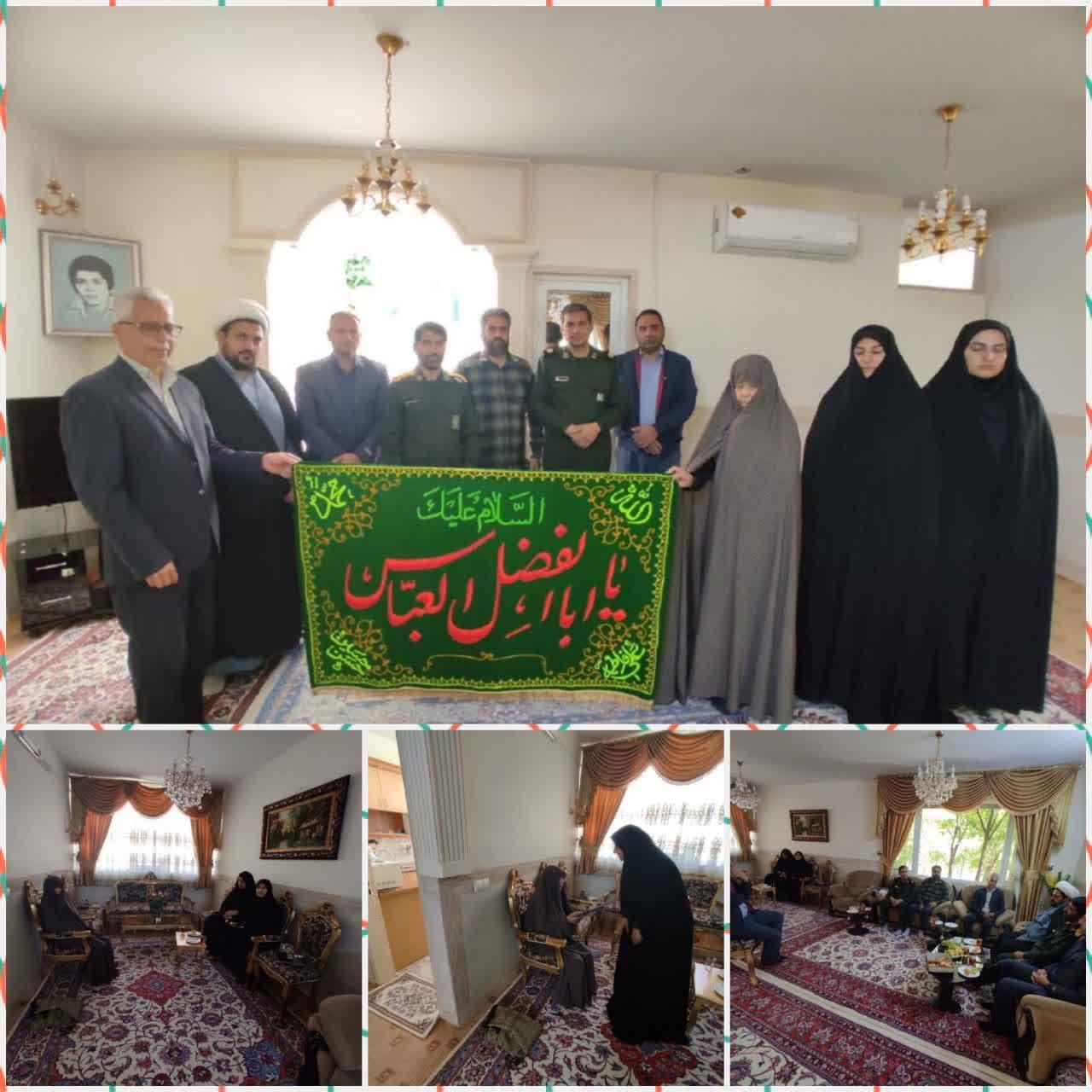 دیدار و تکریم خانواده معظم شهید حمیدرضا زمانی