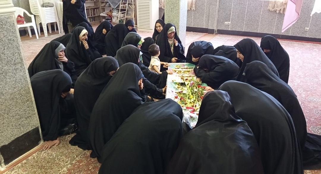 تشیع پیکر حسن شم آقایی ده آبادی در حوزه علمیه 