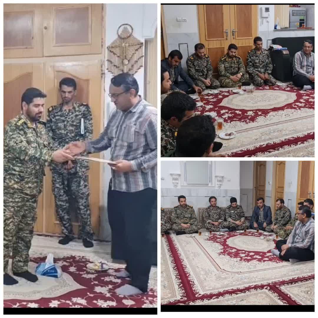 دیدار با خانواده شهید