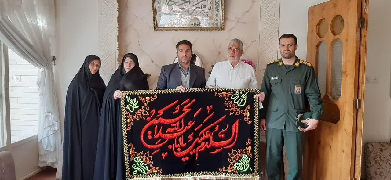 دیدار و تکریم خانواده معظم شهیده عشرت محمدخانی 