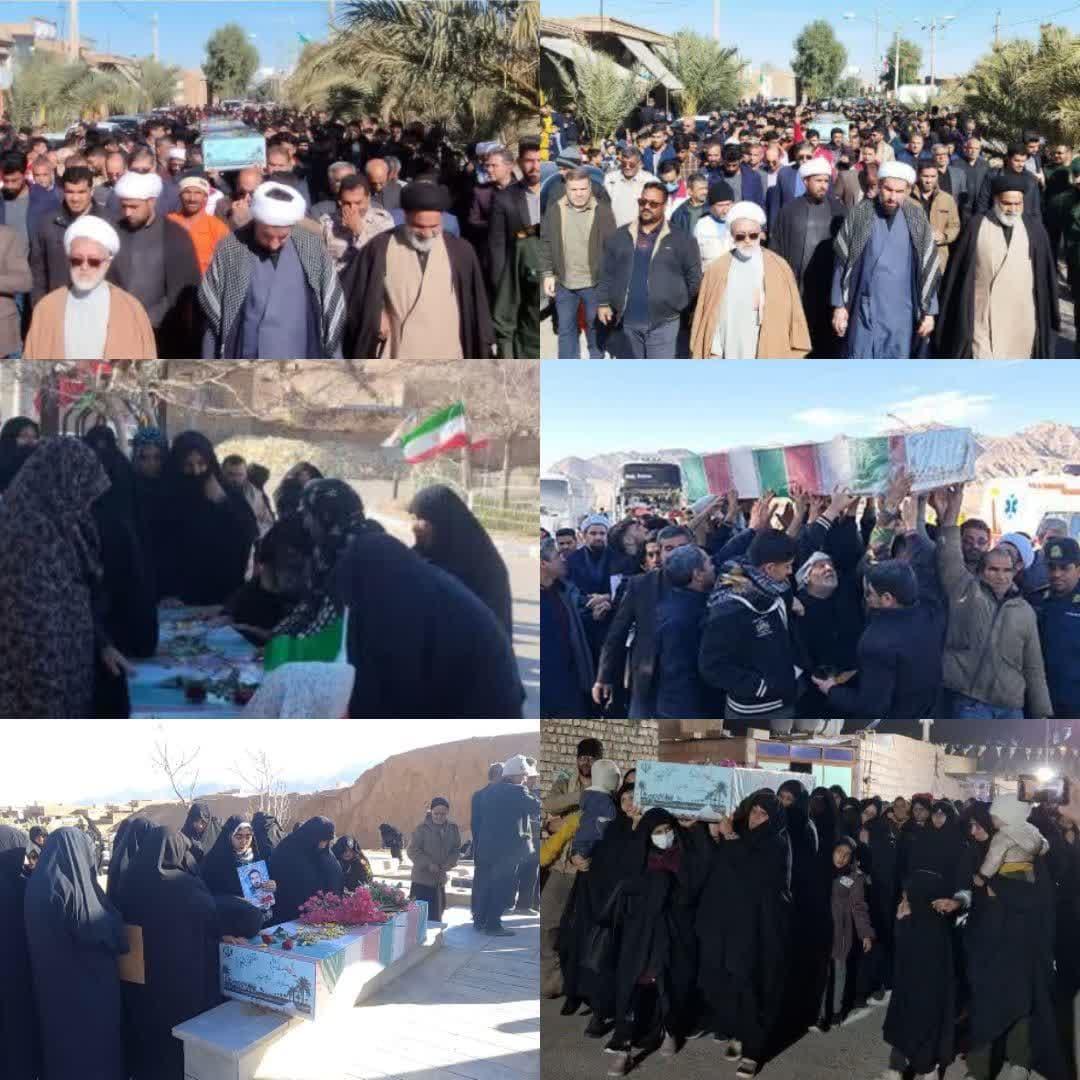 امروز 13 آذر  استقبال  و تششیع  لاله های زهرایی در چند شهر و روستای شهرستان خور و بیابانک