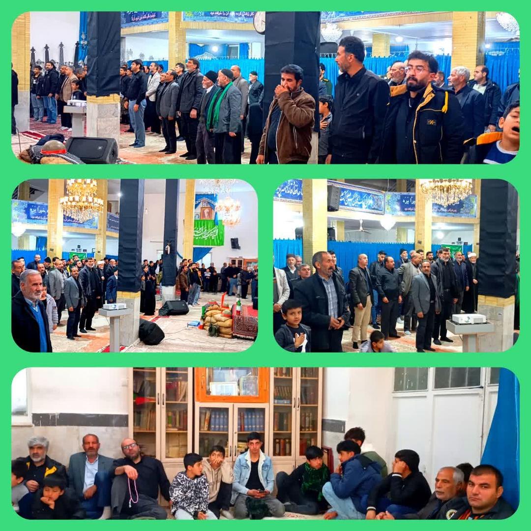 برگزاری یادواره شهدا در روستای خم پیچ