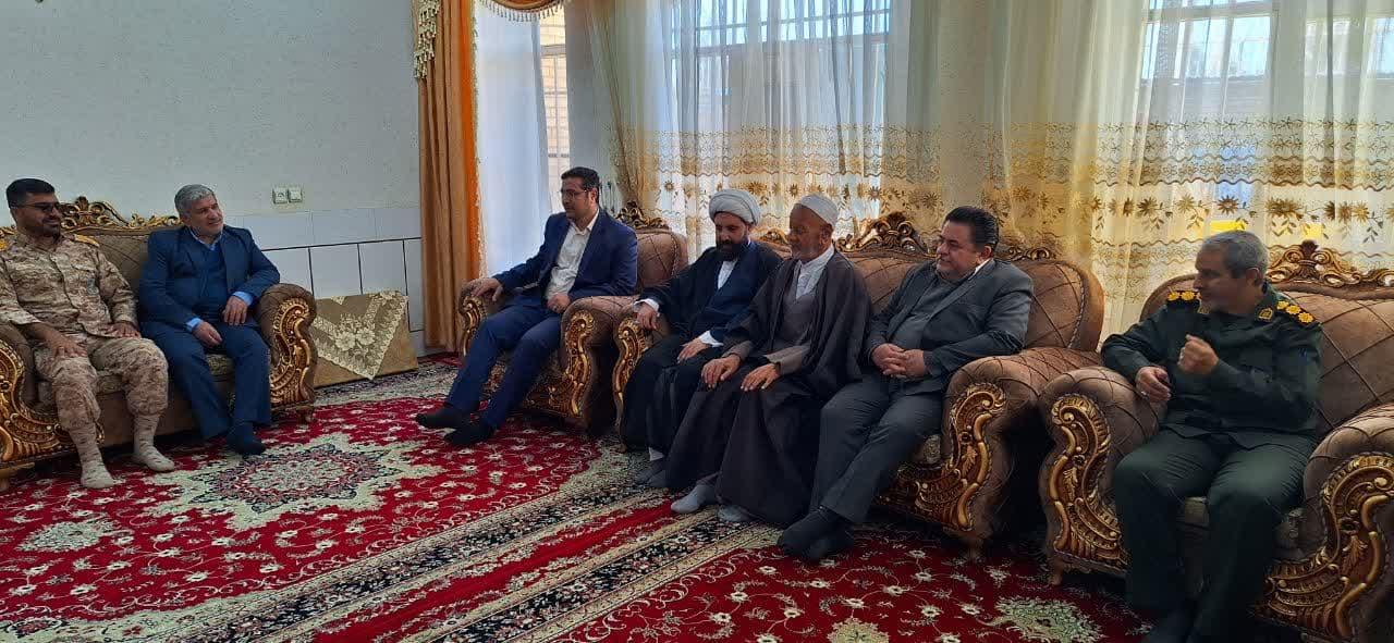 دیدار با پدر شهیدان محمدی 