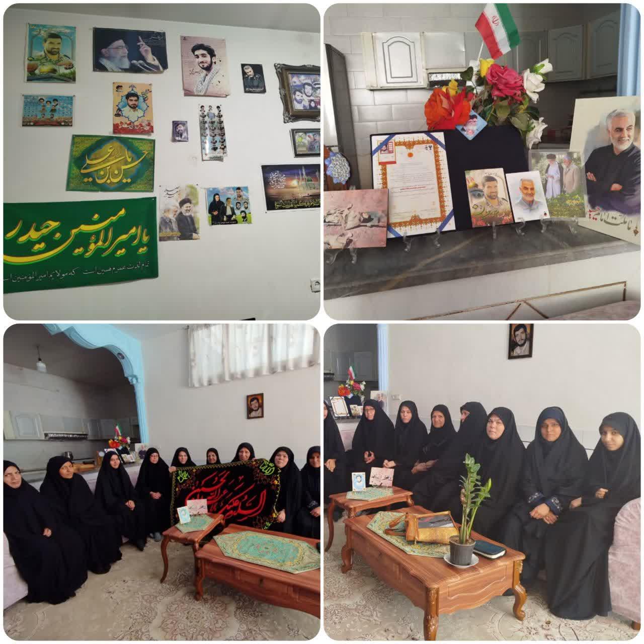 دیدار با خانواده شهید محمد حسین جمشیدیان