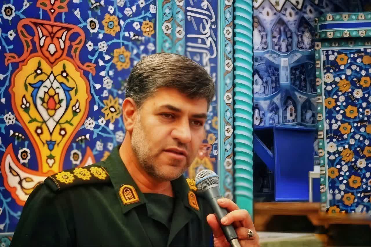 📣 پیام فرمانده ناحیه مقاومت بسیج سپاه شهرستان نجف آباد به مناسبت فرارسیدن سالروز تاسیس سپاه پاسداران انقلاب اسلامی 