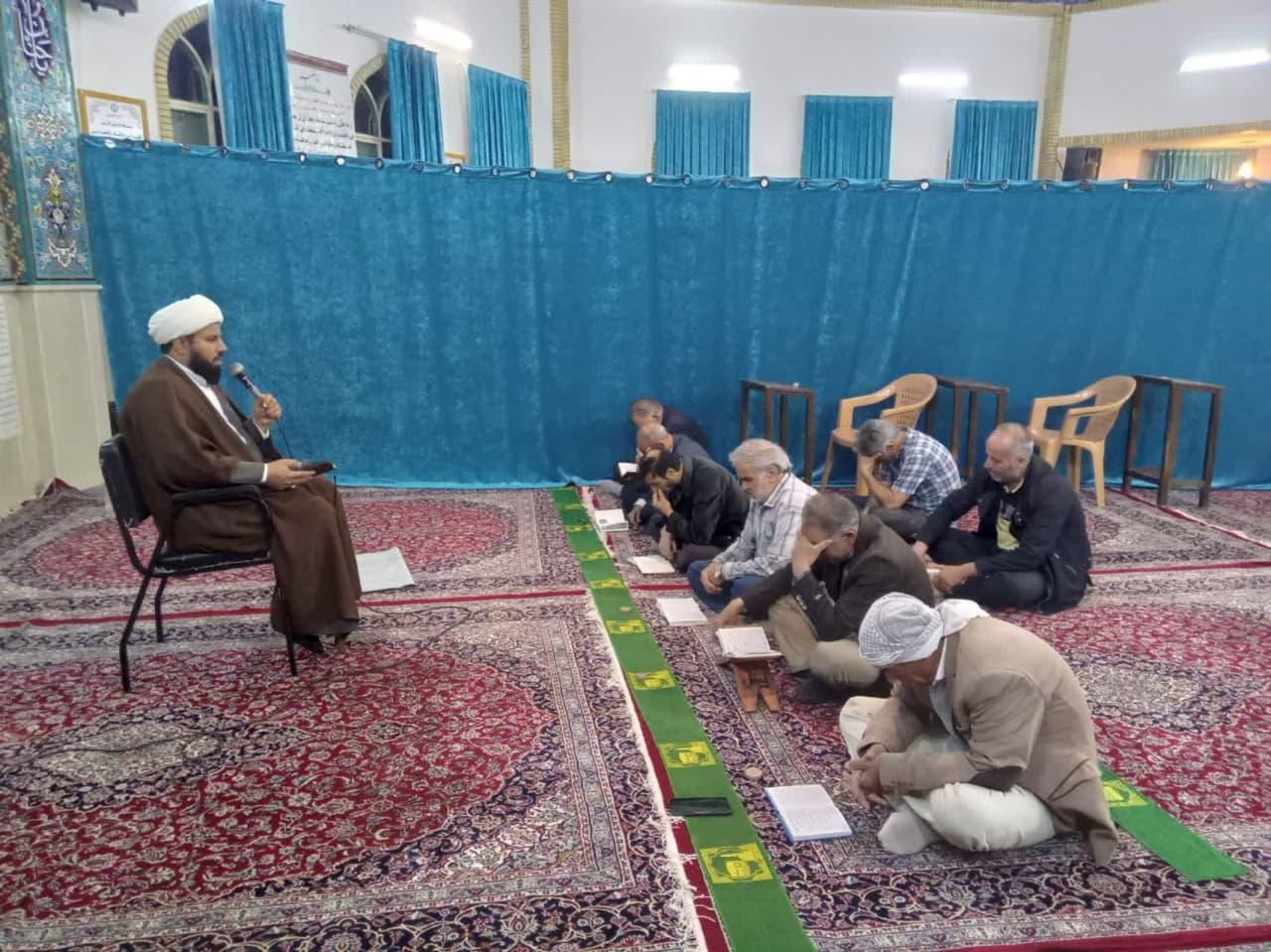  برگزاری مراسم زیارت عاشورا به مناسبت سالروز شهادت شهید رئیسی