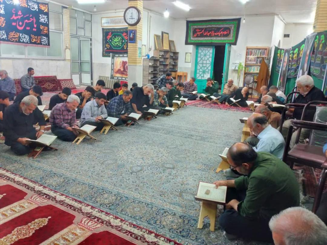  برگزاری محفل انس با قرآن کریم به نیت شهدای اقتدار
