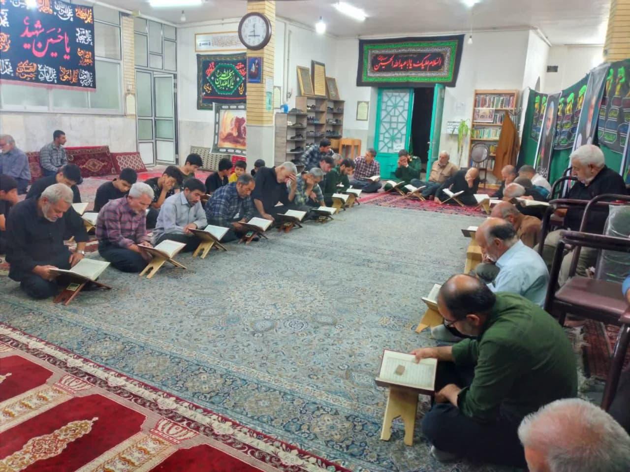  برگزاری محفل انس با قرآن کریم به نیت شهدای اقتدار