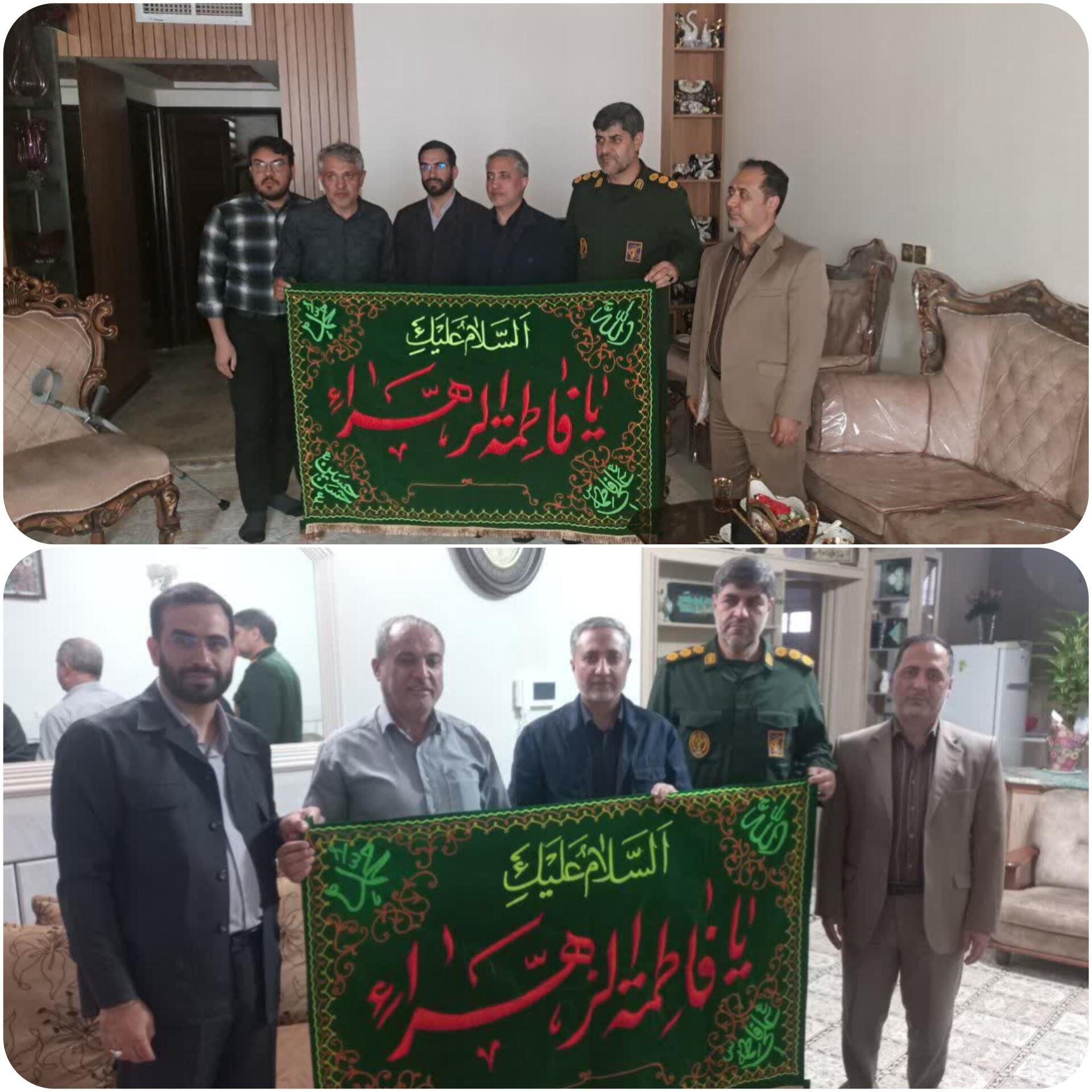 🔰دیدارسرهنگ پاسدار هوشنگ نوابی فرمانده سپاه ناحیه نجف‌آباد با آزادگان سرافراز