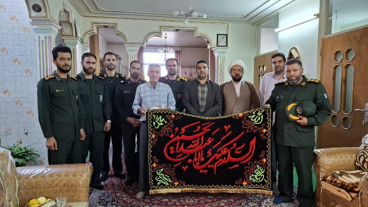 دیدار و تکریم خانواده معظم شهید کمال امینی