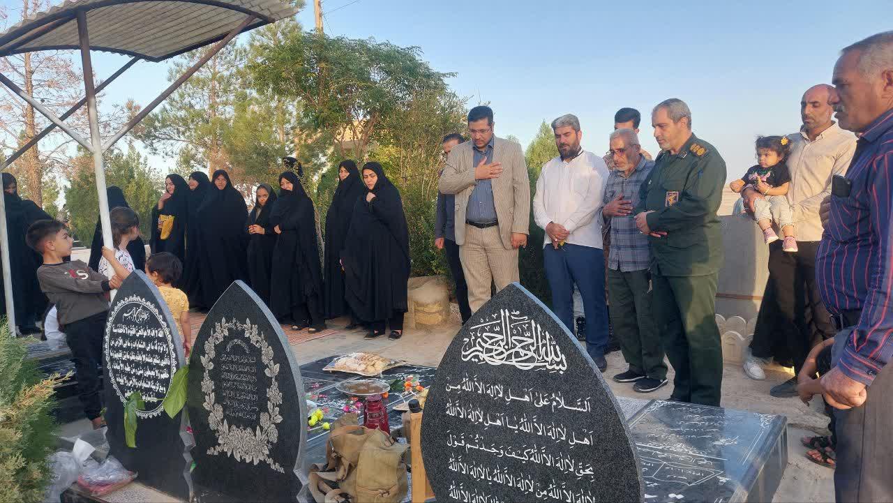 یادواره خانگی شهید محمد علی صادقی در روستای فیض آباد 