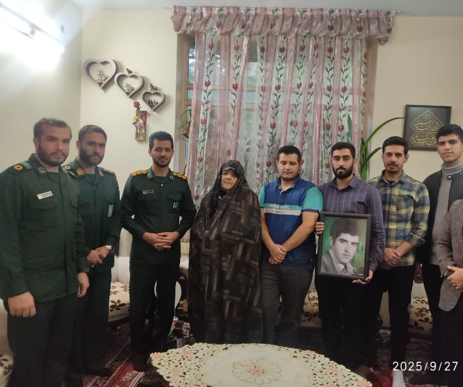 دیدار و تکریم خانواده معظم شهید محمدرضا عزیزی
