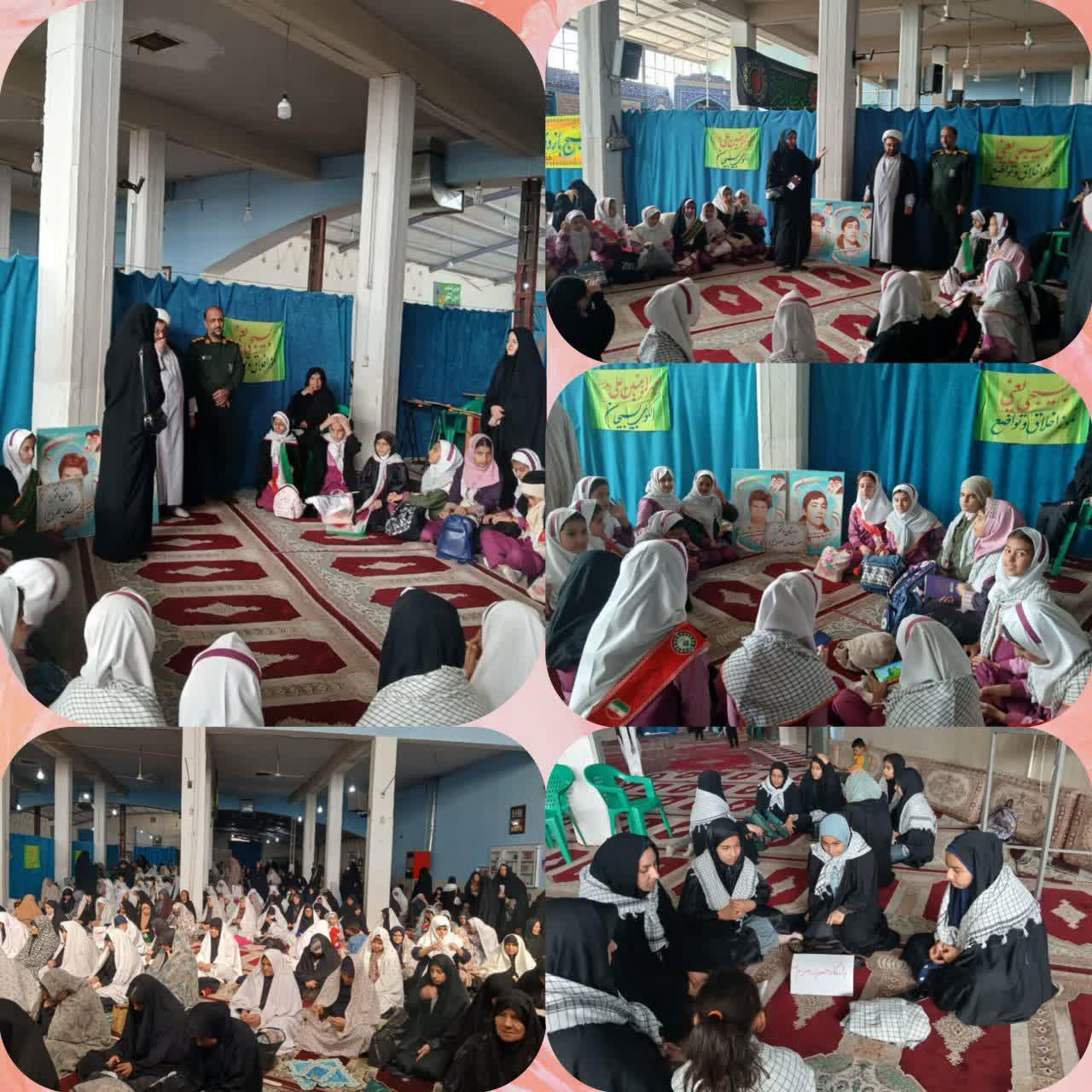 🖇حضور مردم در نماز جمعه یزدانشهربه یاد شهدای بسیج نجف آباد