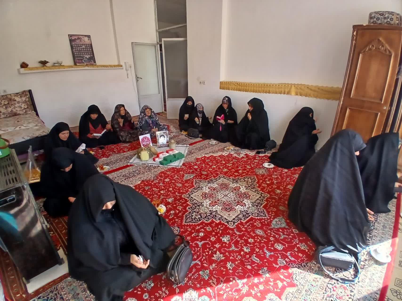 برگزاری یادواره خانگی شهید جعفر حسنی هرندی