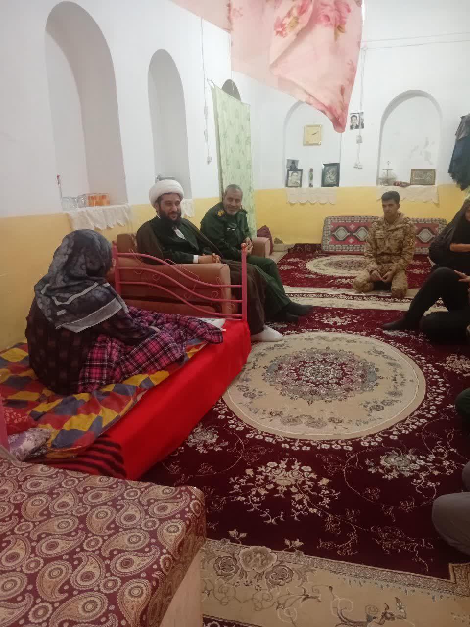 دیدار با مادر شهید غلامرضا گندمانی